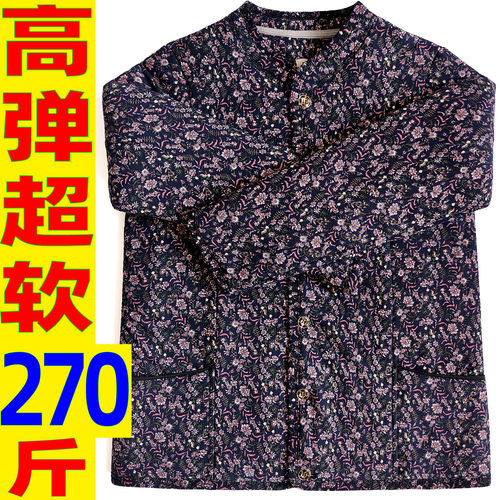 特胖老妈妈轻薄款驼绒棉袄太太奶奶贴身加肥加大码轻便内胆薄棉衣 - 图1