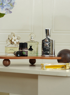 实木创意高级感小众摆件展示架