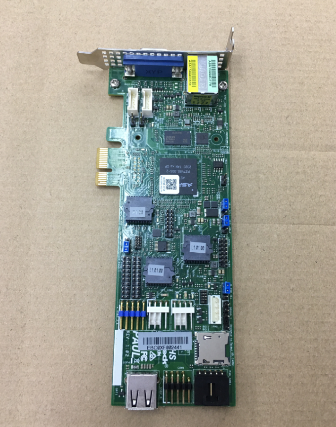 永擎PAUL卡 ASPEED AST2500 PCIe IPMI card VGA ASROCKRACK现货 - 图3