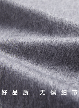 跨境纯色100%羊毛围巾女轻奢高级感女士百搭围脖韩系男披肩批发