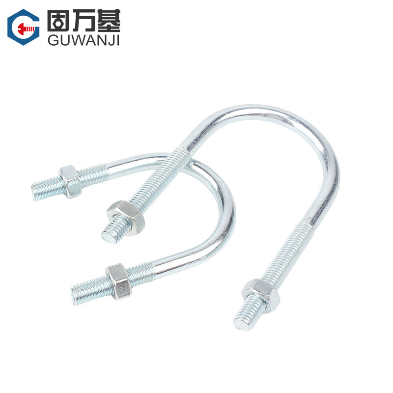镀锌U型螺栓加长螺丝带螺母套装U形夹管卡固定连接件卡扣抱箍管夹,淘宝优惠券,粉丝福利购,淘宝优惠卷