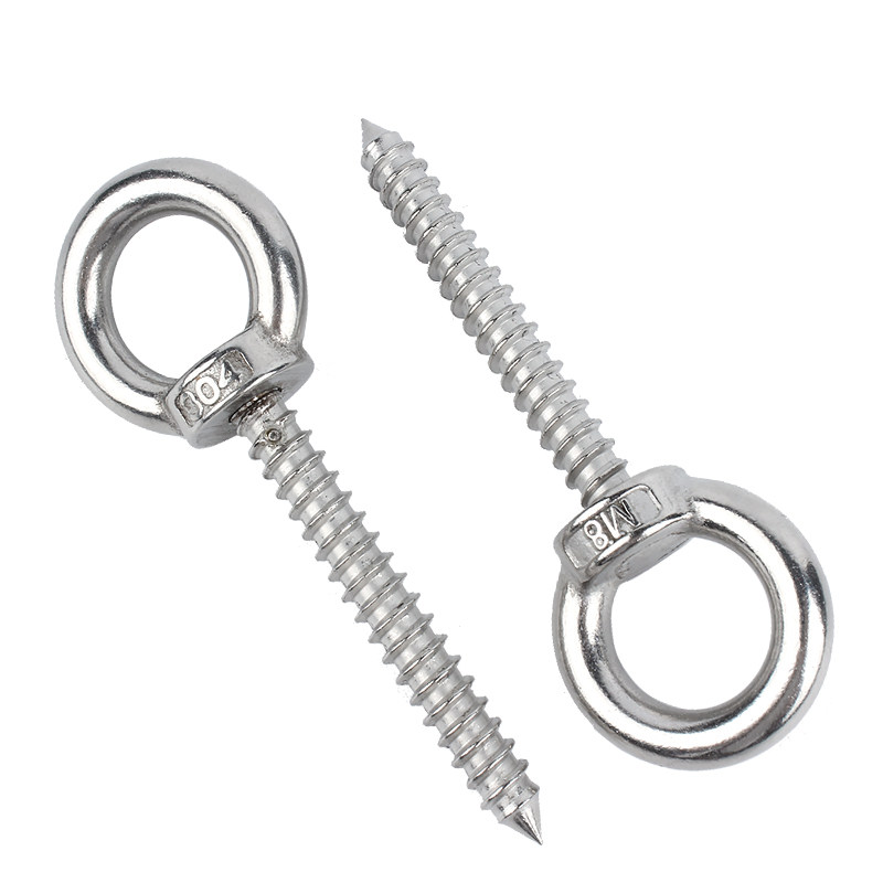 固万基304不锈钢吊环自攻螺丝自钻羊眼圈挂钩带圆环自攻钉木螺丝,淘宝优惠券,粉丝福利购,淘宝优惠卷