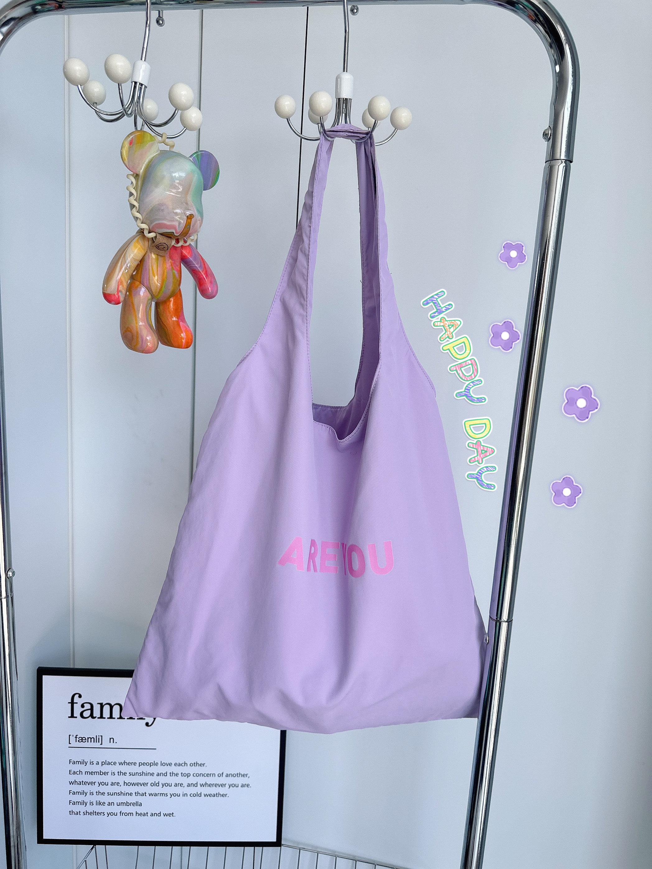 单肩包新款字母购物袋百搭女设计师款帆布包大容量薄款潮布包,淘宝优惠券,粉丝福利购,淘宝优惠卷