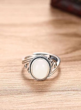 复古玉石时尚个性简约百搭气质文