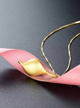 小众设计气质百搭时尚项坠碧绿色吊坠项链新中式民族风吊坠女款