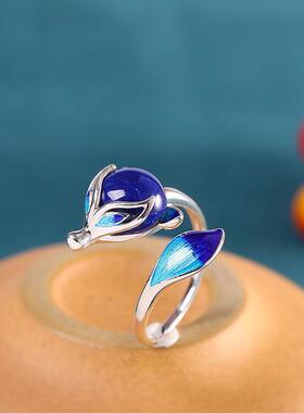 时尚镀白金色饰品青金石