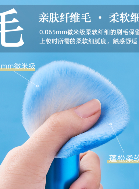 亲肤柔软木杆广东化妆刷套装尚洋