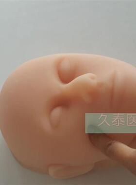 全硅胶假人头化妆头模特头按摩B头嫁接教学头软头模硅胶脸人头