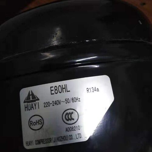华意全新E80HL E100HL E110HL  E130HL E120GL冰箱冰柜R134压缩机 - 图0