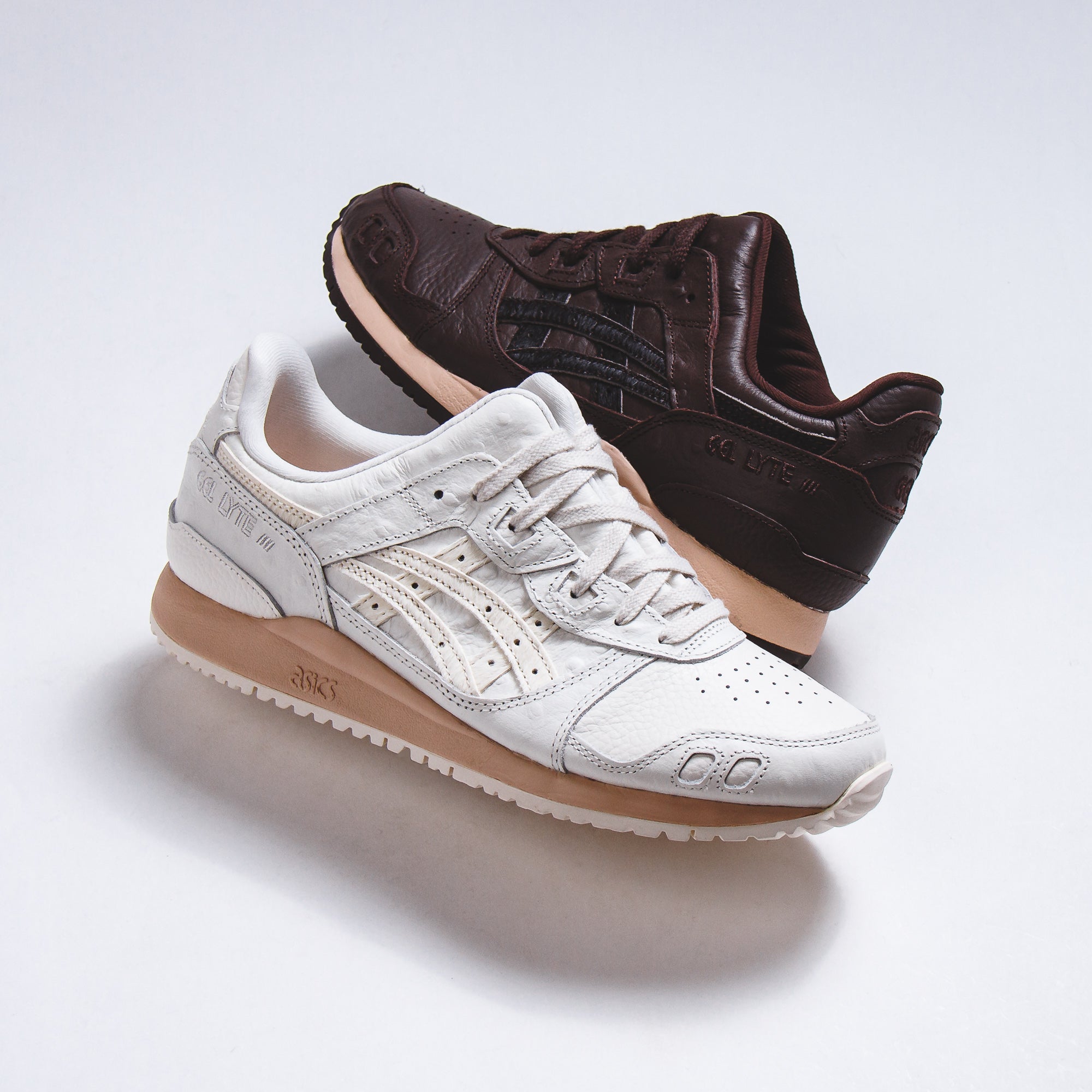 亚瑟士ASICS GEL LYTE III OG 1201A685-100复古休闲慢跑鞋-图1