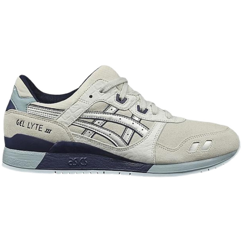 亚瑟士/Asics Gel Lyte III 1191A201-020 复古休闲慢跑鞋 灰色 - 图3