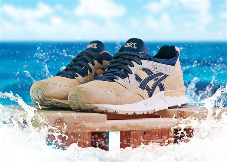 亚瑟士/Asics Gel Lyte V H8F5L-0549 Beach Pack复古休闲鞋-图3