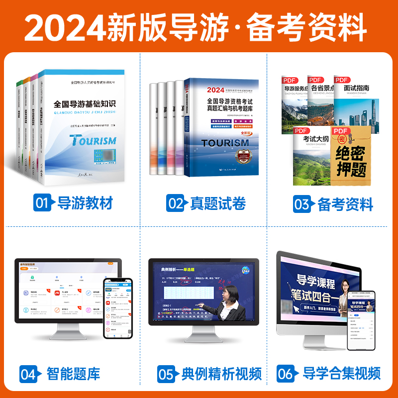 2024年导游证考试教材真题试卷全套导游证考试题库地方导游基础知识业务政策与法律法规全国导游证资格考试用书历年真题习题集2023-图0