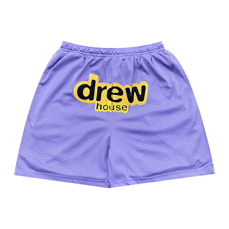 JUSTIN BIEBER比伯同款drew house mesh shorts网眼运动休闲短裤-图3