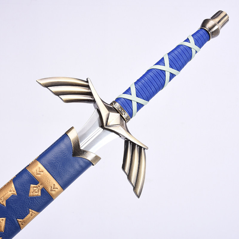 塞尔达传说林克大师之剑天空之剑驱魔剑武器模型 金属未开刃现货_虎窝淘