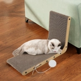 L -Capered Cat Crabing Plate Stand -Up Износ -Устойчивый и не перхоть кошачьи гнездо.