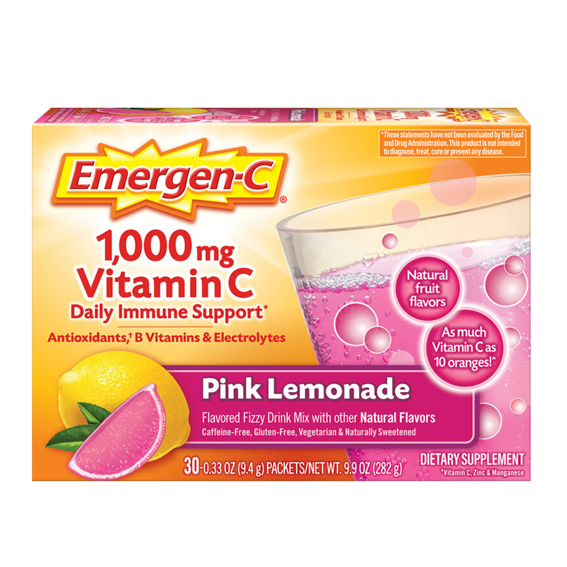 美国emergenc维生素c泡腾粉褪黑素 emergenc海外维生素C