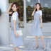 Váy giảm béo eo 2019 mới hè hè phổ biến váy platycodon nhỏ nhẹ một chiều quen thuộc gió nữ - váy đầm đầm suông váy đầm