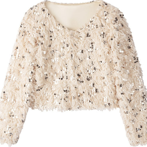 流苏外套女士秋冬2023年新款小香风上衣毛毛高级感时尚开衫毛衣春 - 图3