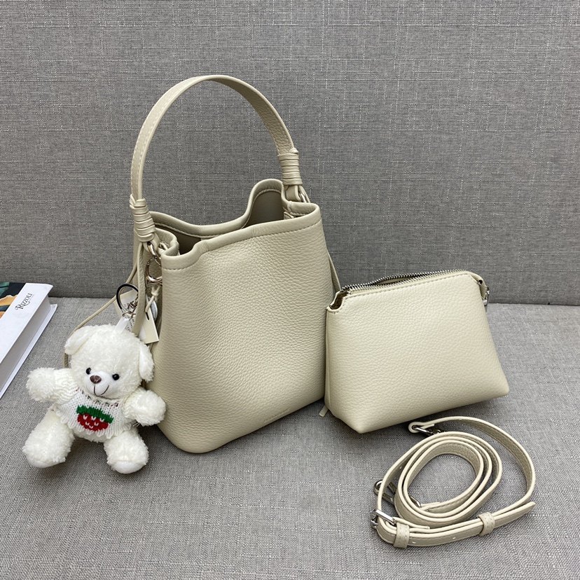 新款女包时尚百搭手提包单肩斜挎包水桶包通勤包复古流行包子母包,淘宝优惠券,粉丝福利购,淘宝优惠卷