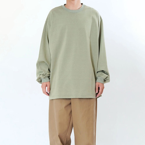 现货 UNIVERSAL PRODUCTS L/S T-SHIRTS圆领长袖T恤 25SS - 图0