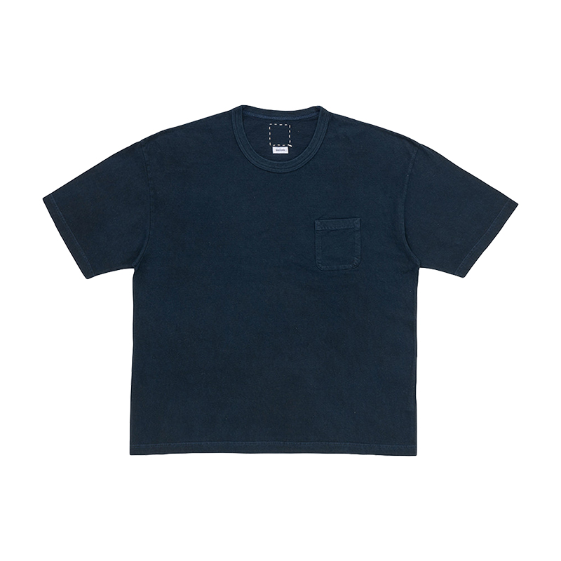 现货 VISVIM AMPLUS TEE S/S (N.D.)天然染色圆领短袖 23AW - 图2