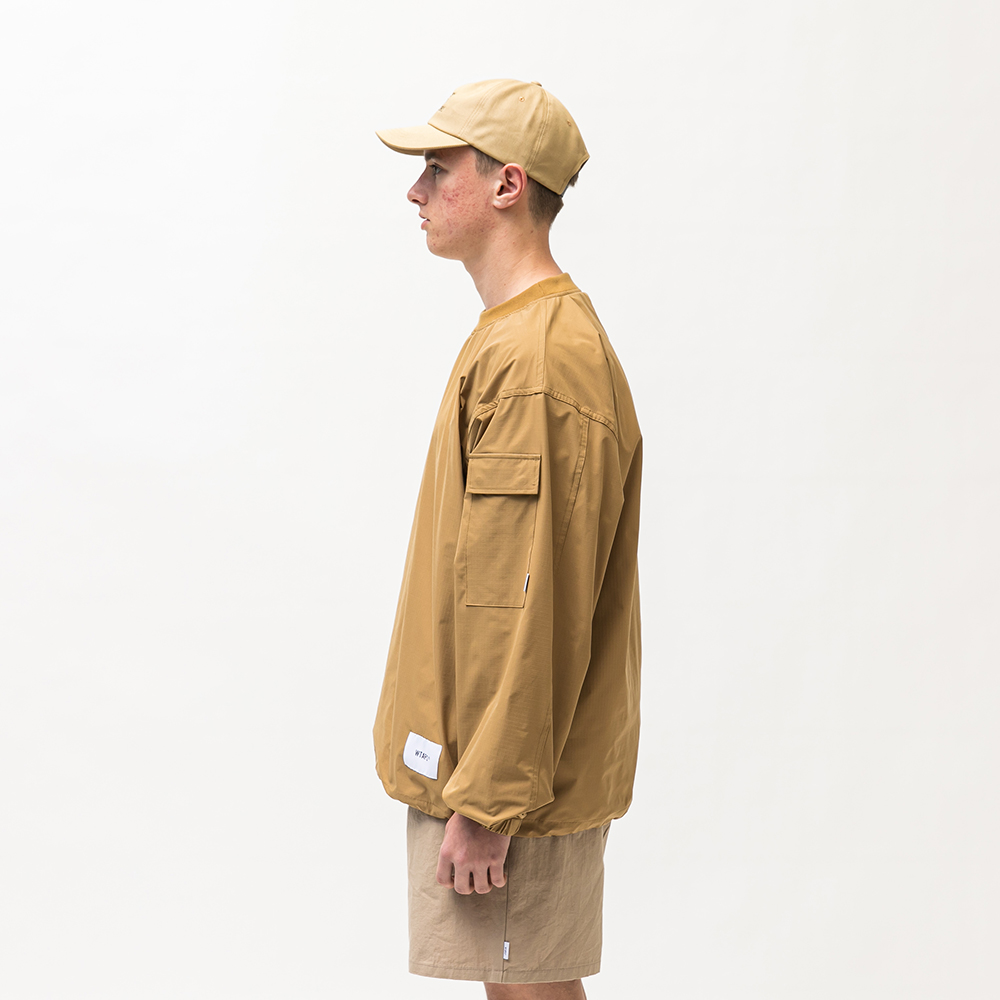 MOON现货WTAPS SMOCK/ LS/ POLY. RIPSTOP套头衬衫夹克22SS_虎窝淘