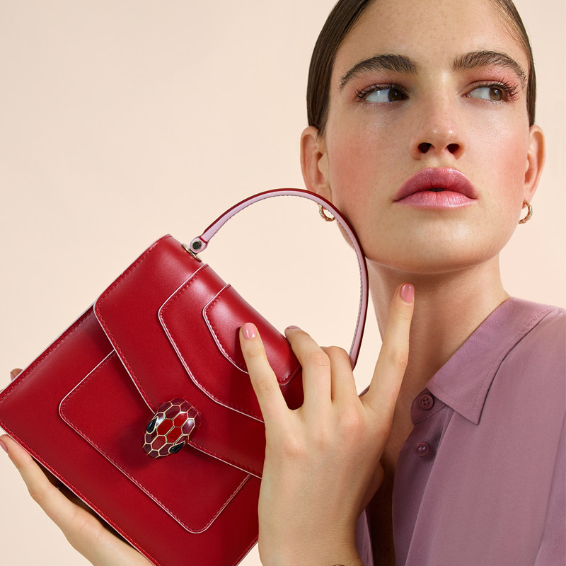 预售30天bvlgari /宝格丽女款牛皮 怀轩女士包袋