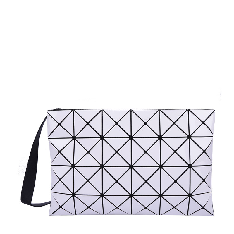 三宅一生女款多色pvc单肩斜跨包 怀轩女士包袋