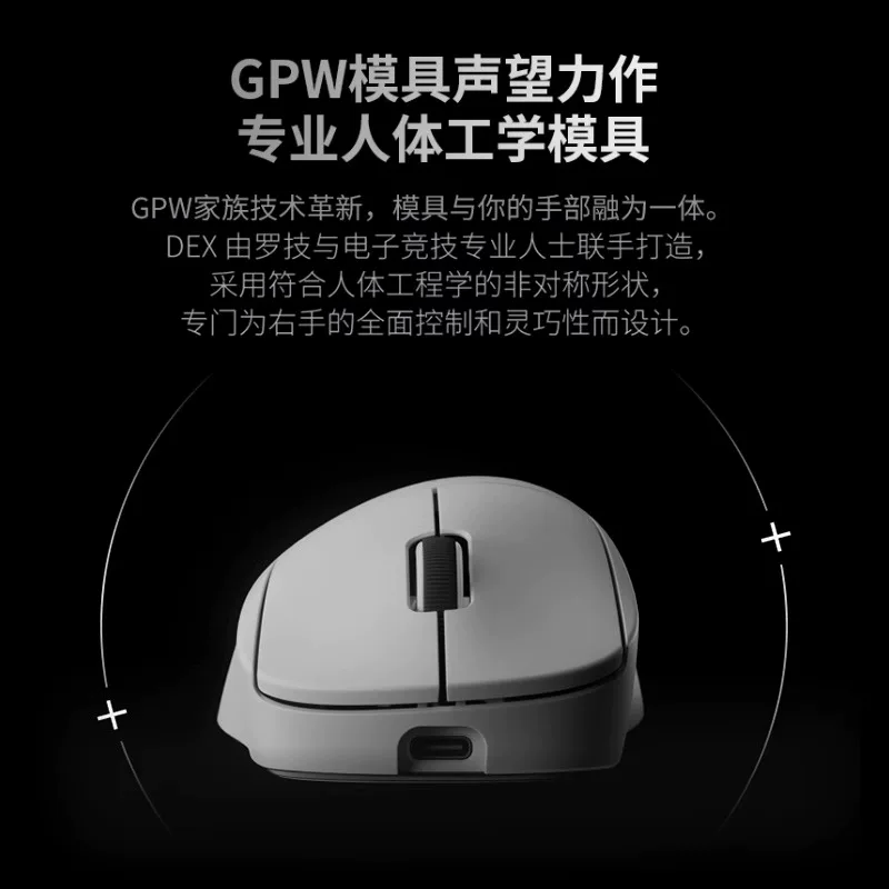 Логитек G Pro серия GPW четвертое поколение Hawkeye беспроводная мышь для игр, гаджеты GPW4