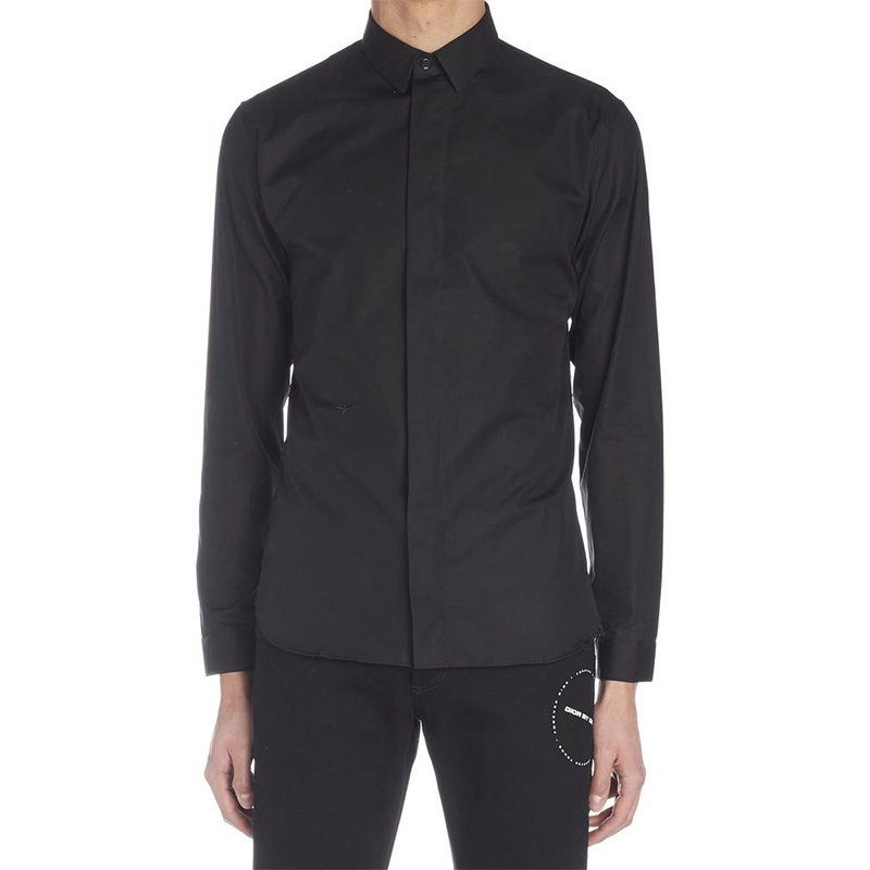 dior /迪奥男装纯白色奢品长袖衬衫 KeanGlobal海外衬衫