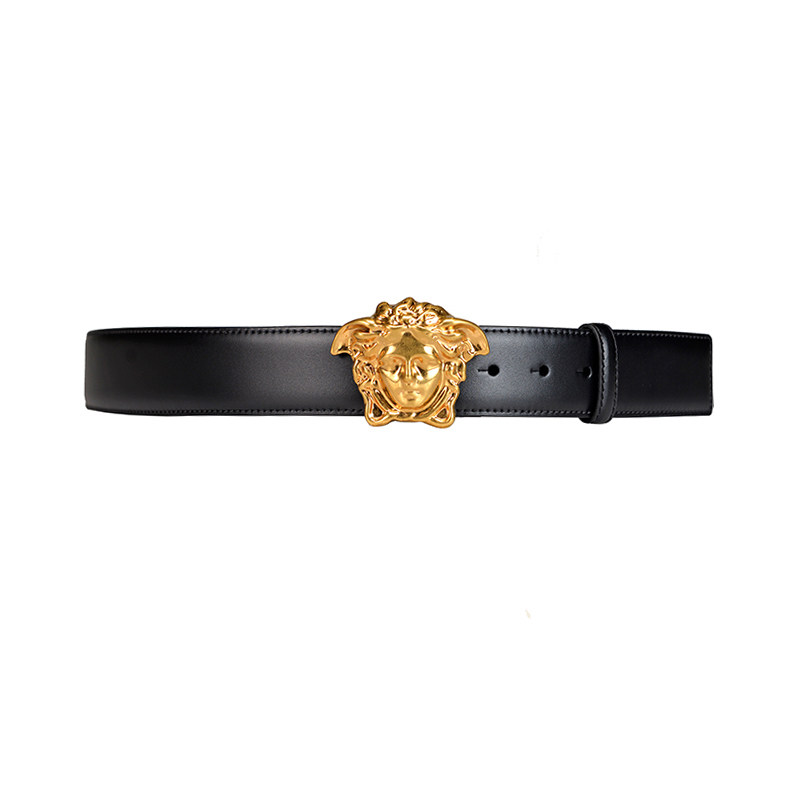 versace /范思哲4cm金扣商务腰带 KeanGlobal海外腰带/皮带/腰链