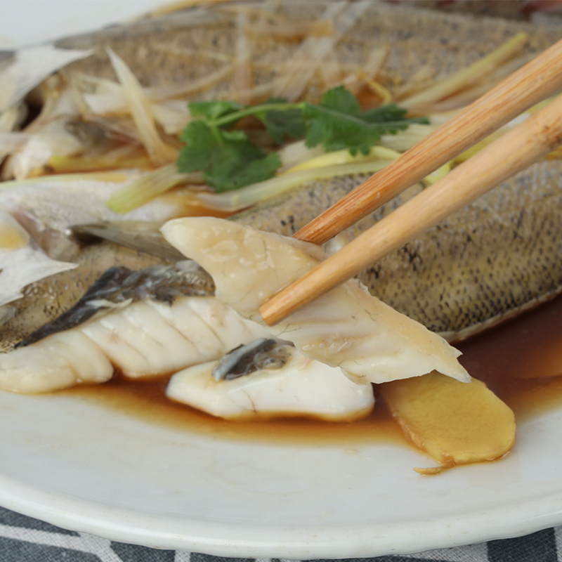 白蕉海鲈鱼新鲜冷冻开背烤鱼半成品商用腌制纸包鱼三去芦鱼卢鱼 - 图1