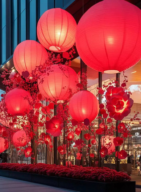 2026新年春节装饰场景布置