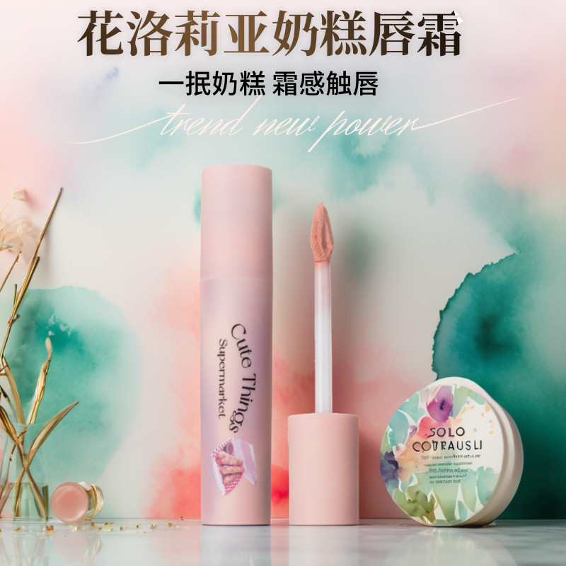 花洛莉亚苹果皮唇霜03唇釉一勺盐花生皮b03口红桃子皮01奶糕b02女,淘宝优惠券,粉丝福利购,淘宝优惠卷