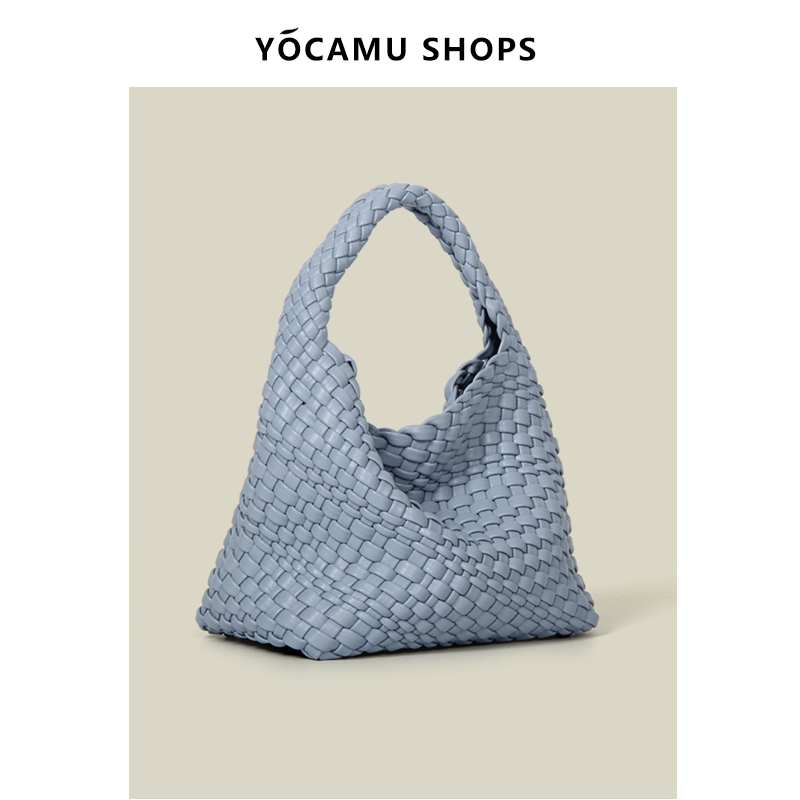 yocamu手工2023新款夏季编织包包 YOCAMU女士包袋