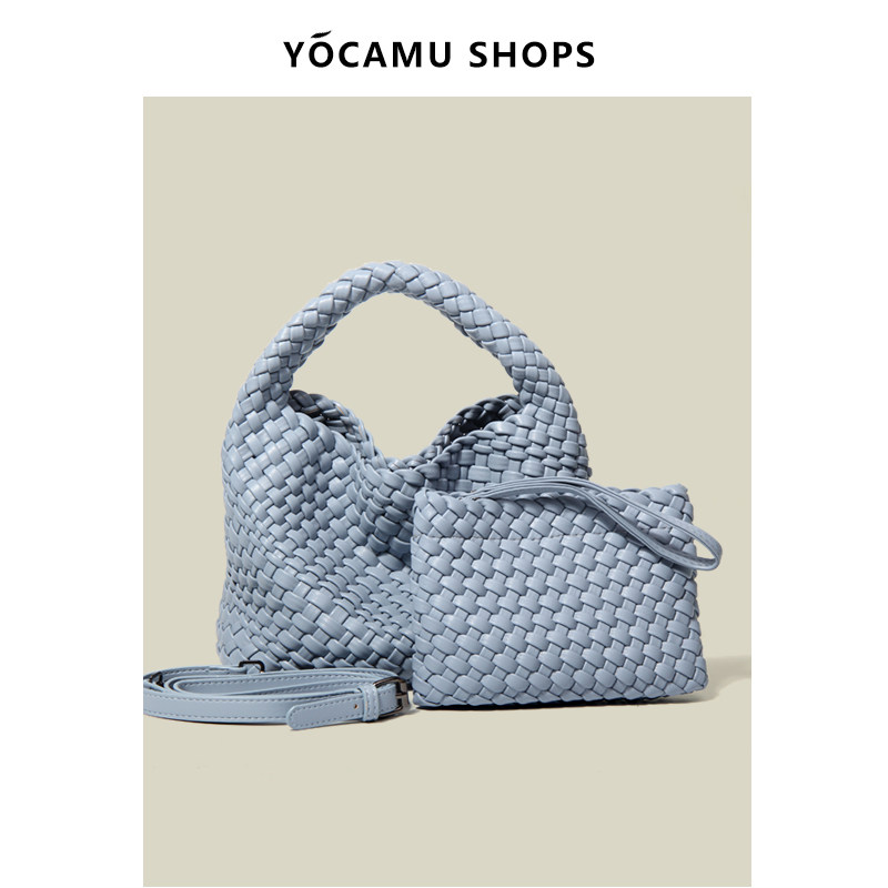 yocamu手工2023新款夏季编织包包 YOCAMU女士包袋