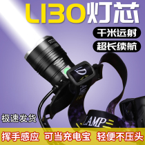 Name-long induction catch-up headlights floodlight charging ultra-bright miners lamp head night fishing for fishing outdoor extra-long renewal