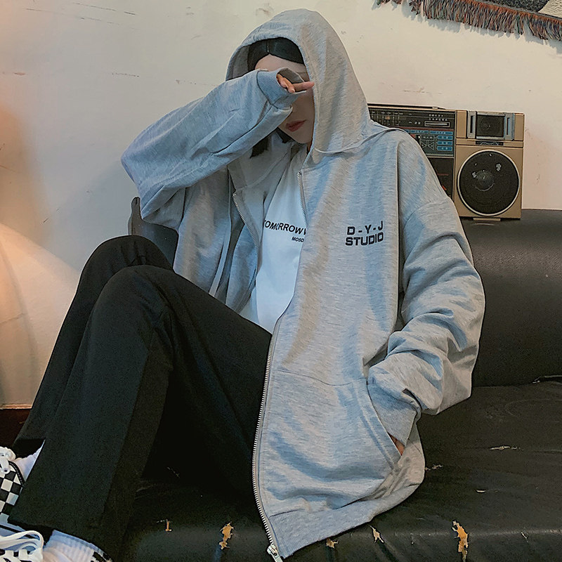 设计感小众奶油杏色定制潮新款开衫 萧莲卫衣/绒衫