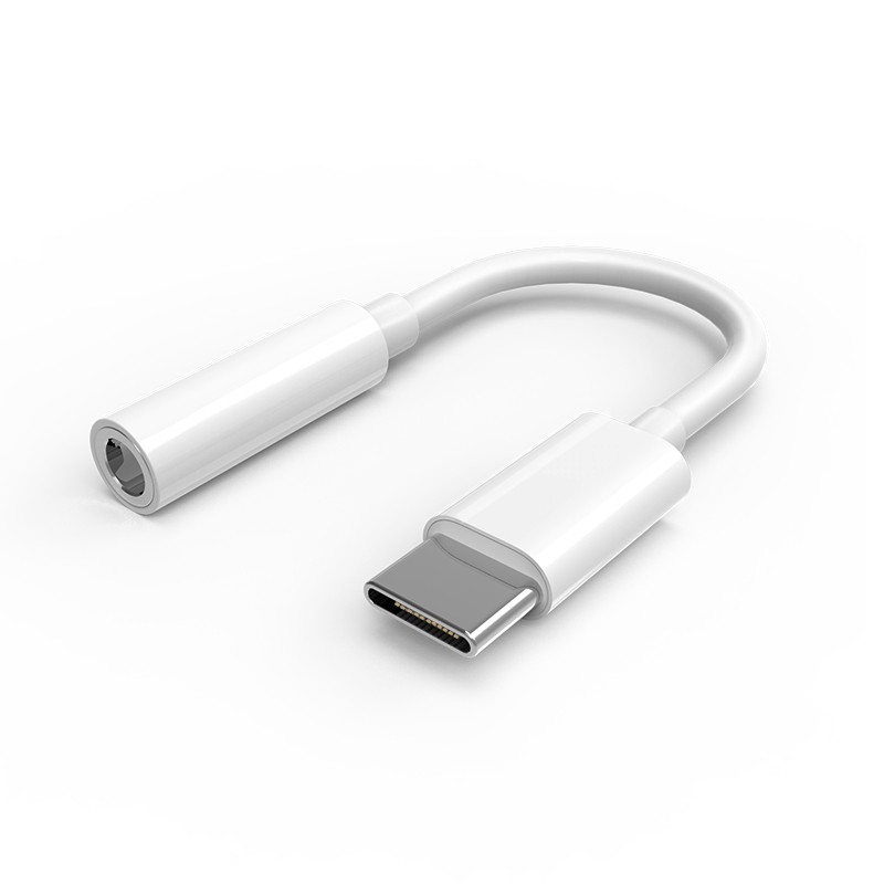 Type-c耳机转接头音频数据线USB-C耳机typec转3.5mm转换器适用于华为P40手机nova7/Mate30荣耀20小米8一加