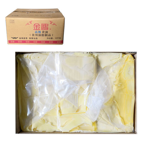 金鹂高级黄油15kg/箱烘焙原料益海嘉里油脂人造奶油蛋糕面包西点 - 图1