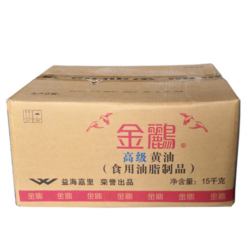 金鹂高级黄油15kg/箱烘焙原料益海嘉里油脂人造奶油蛋糕面包西点 - 图3