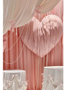 爱心背景墙商场景区拍照打卡道具