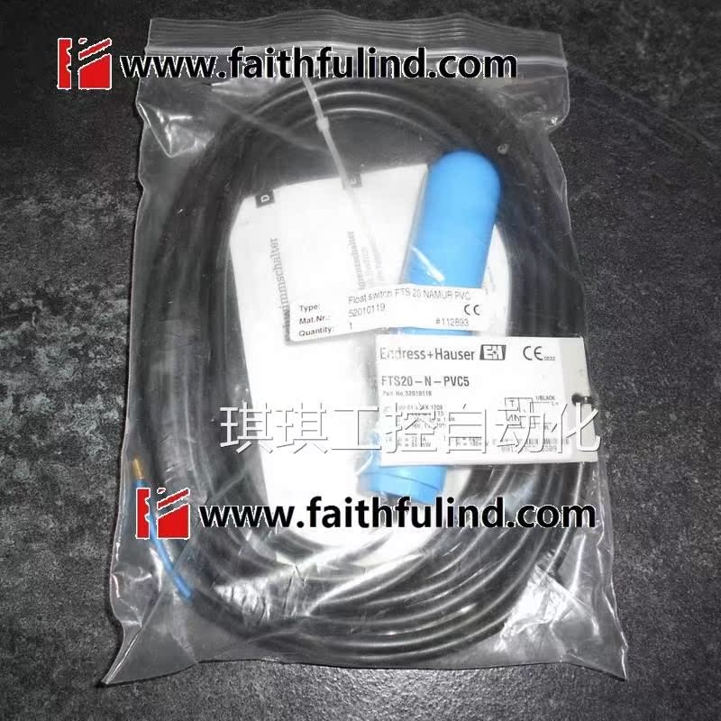 E+H 52010119 恩德斯豪斯全新浮子开关 Endress Hauser FTS20 PVC - 图0