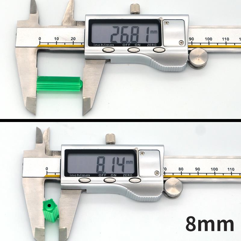 膨胀胶塞6mm8mm绿色胶粒塑料膨胀管6厘8厘螺丝胶粒墙塞胶栓A