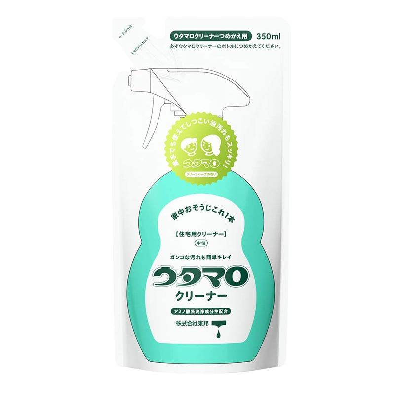 日本进口COSME大赏东邦UTAMARO万能多功能清洁剂喷雾替换装350ml - 图3