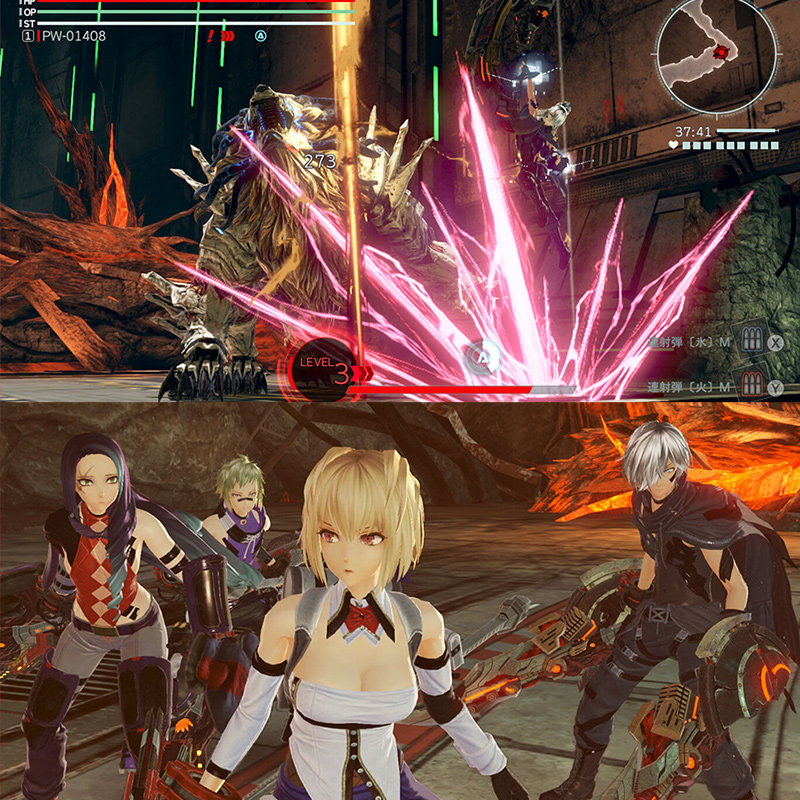 【自营】日版 噬神者3 GOD EATER3 任天堂Switch 游戏卡带 多人 - 图1