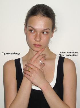 【03.09新品】c percentage 时光轨迹系列戒指