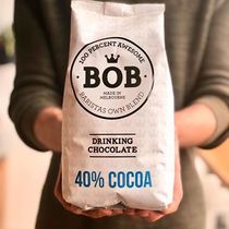 Australia imports spot BOB chocolate powder 40 %55%70 % hot cocoa hot chocolate 1kg commercial dress