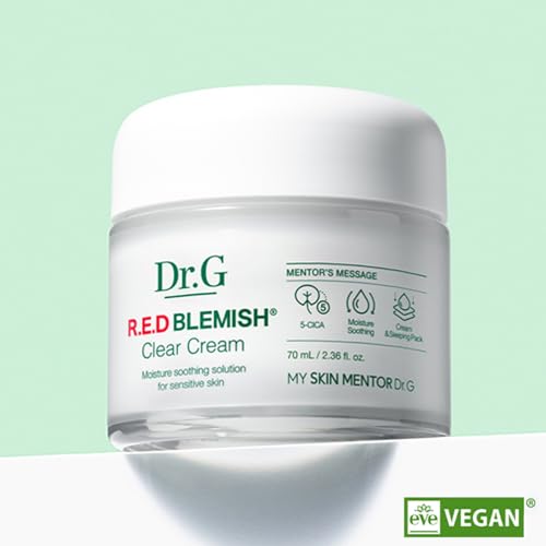 Dr.G RED-BLEMISH CLEAR CREAM 2.36oz(70ml) - Moisture Soothin - 图0